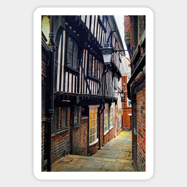 Lady Pecketts Yard, York Sticker by galpinimages